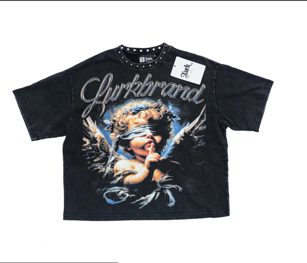 SILENCE IN THE CHAOS CHERUB BOXY TEE