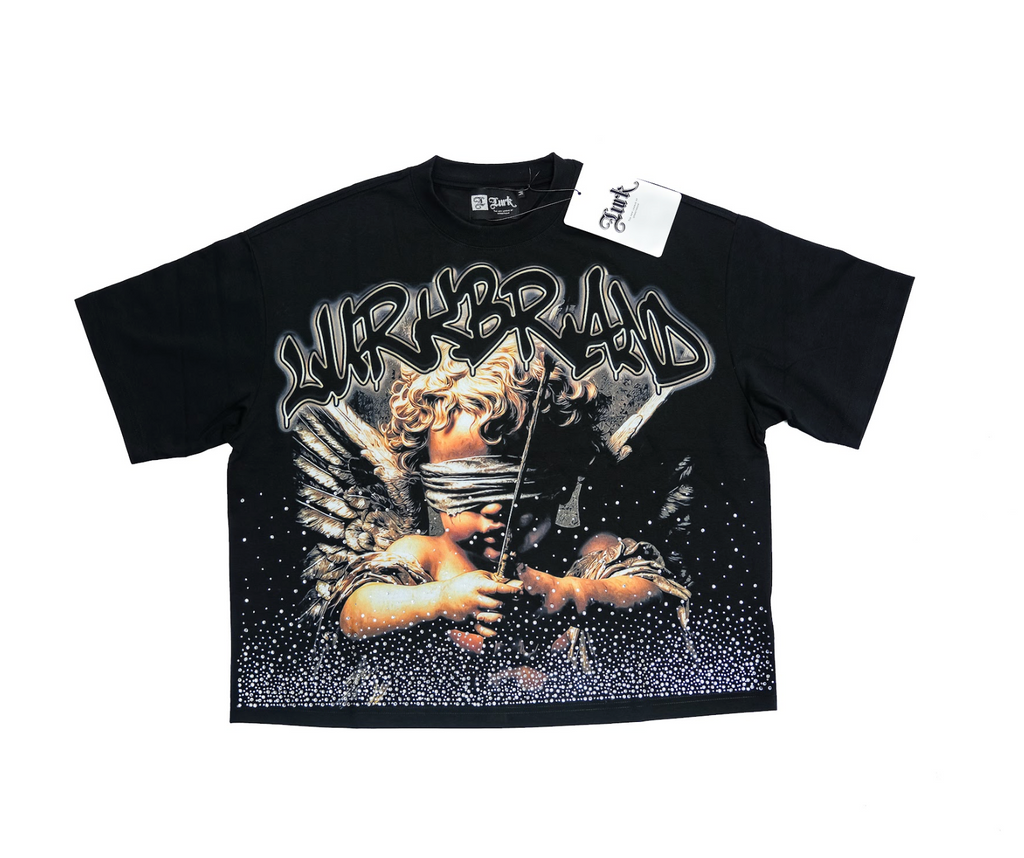 RESILIENCE IN THE CHAOS CHERUB BOXY TEE