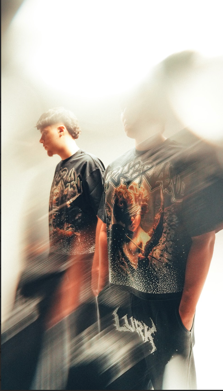 LOVE IN THE CHAOS CHERUB BOXY TEE