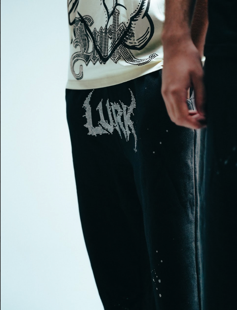 LURK SWEATPANT WASH RHINESTONE
