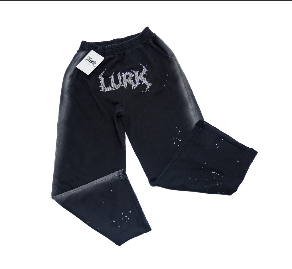 LURK SWEATPANT WASH RHINESTONE