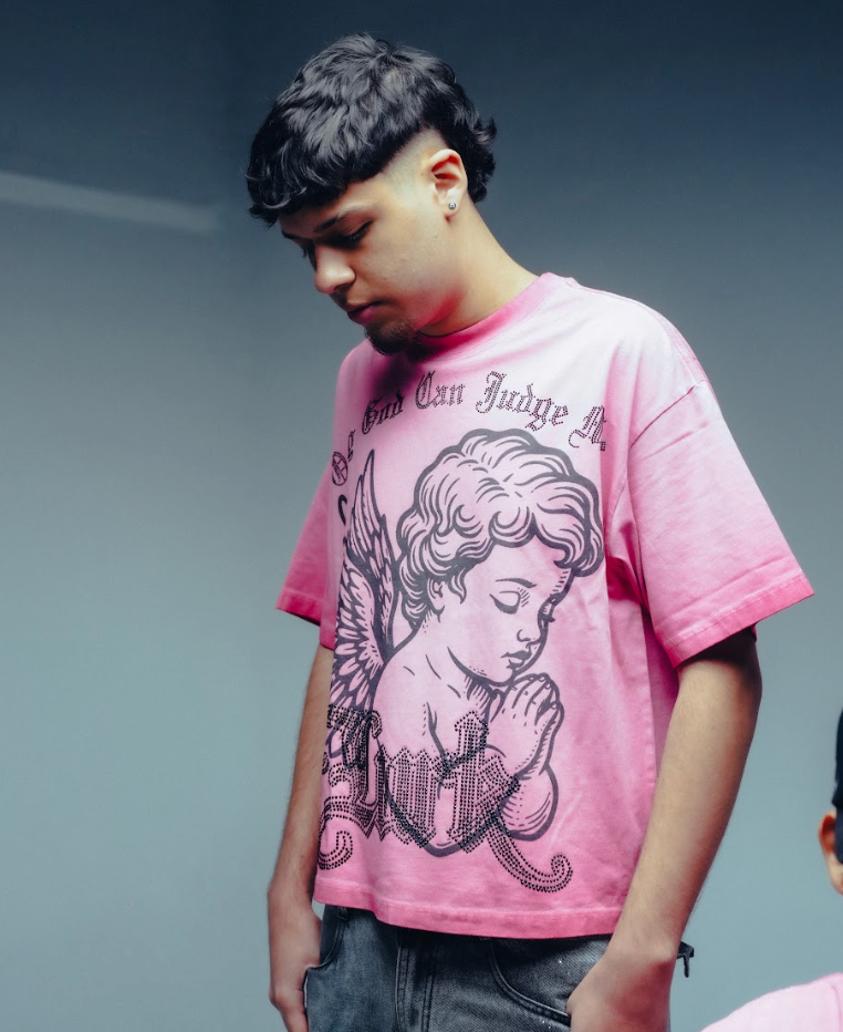OG CHERUB PINK BOXY TEE